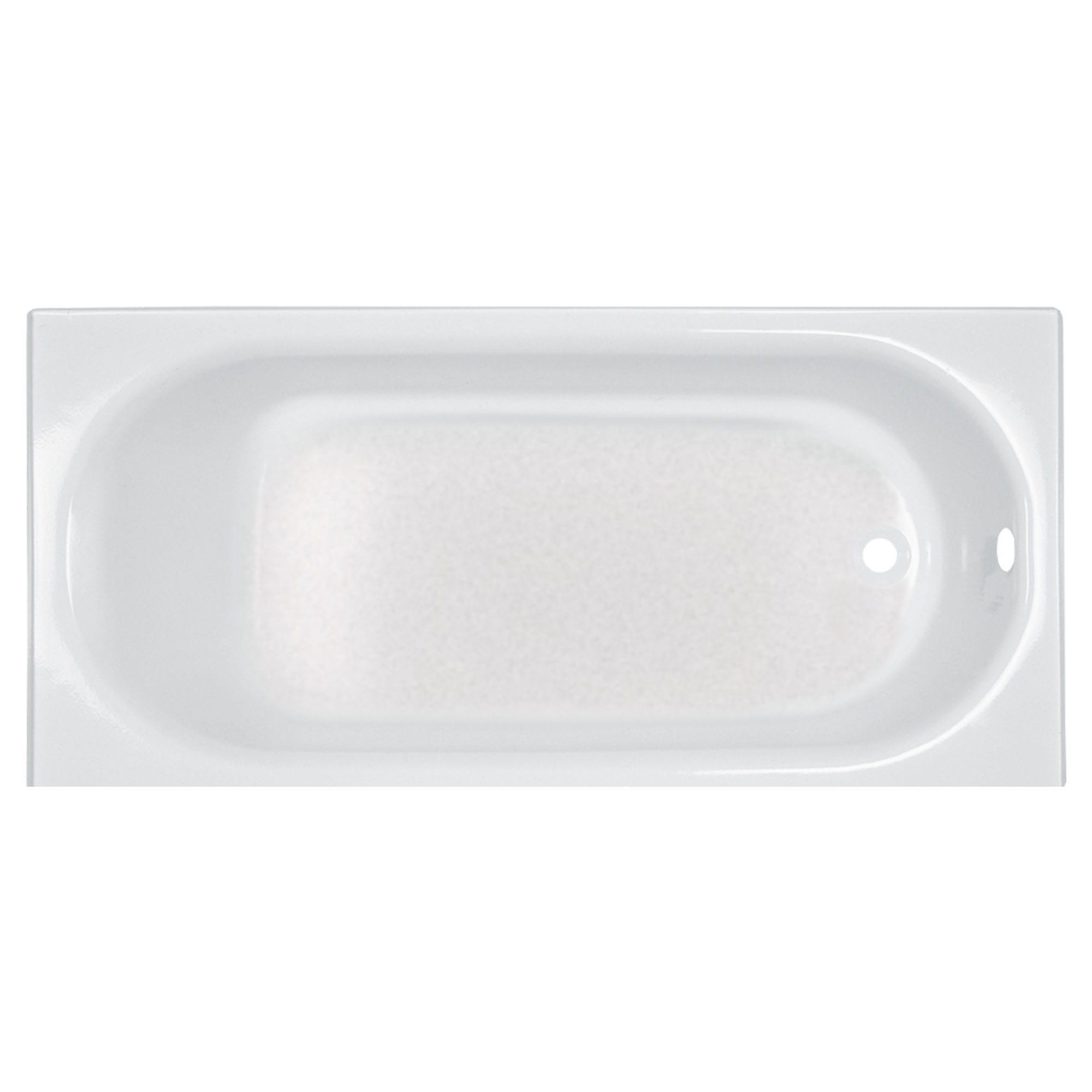 Princeton Americast 60 x 30 Inch Integral Apron Bathtub with Right Hand Outlet WHITE